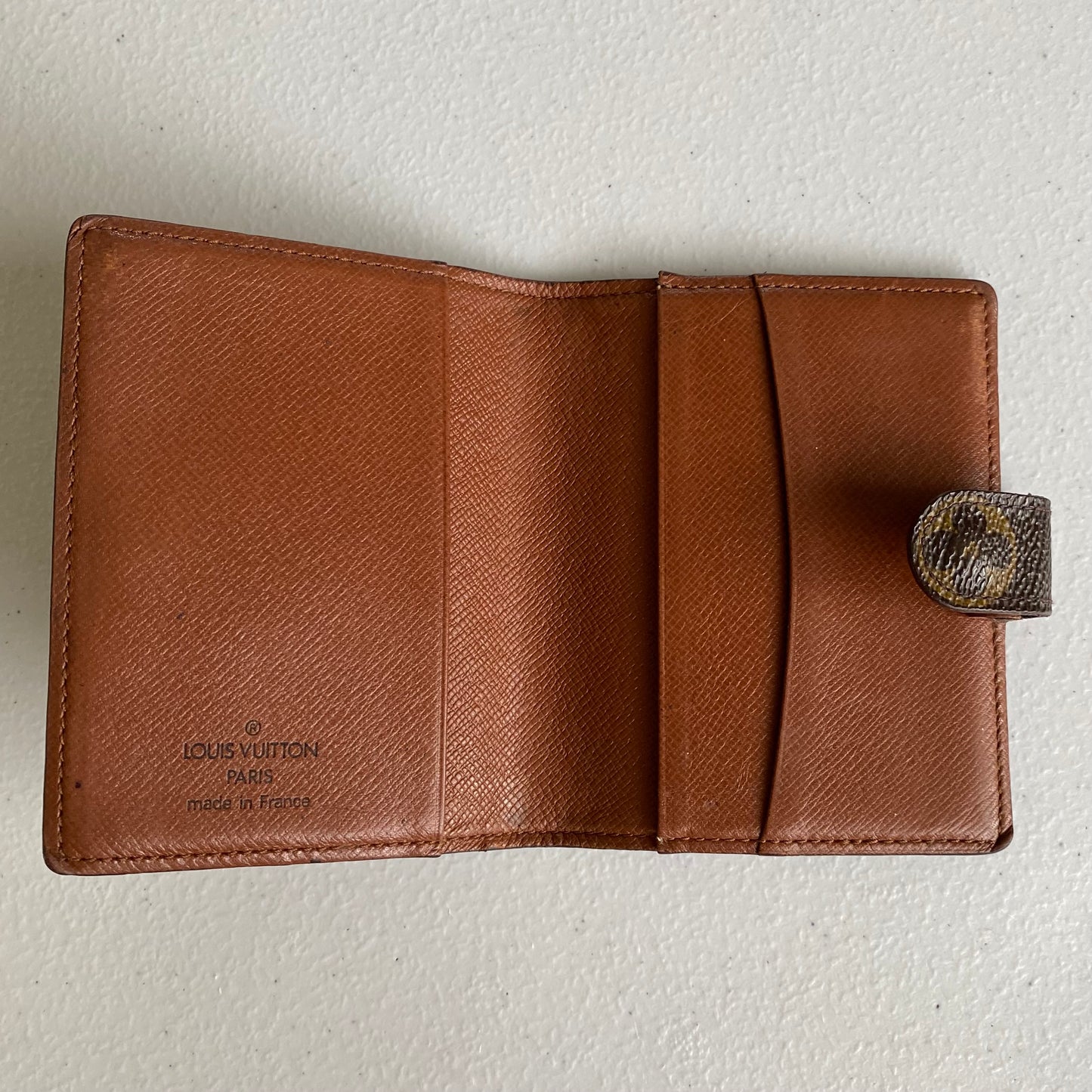 Louis Vuitton monogram card holder cardholder  th0926 authentic with coa 3.3x4.3