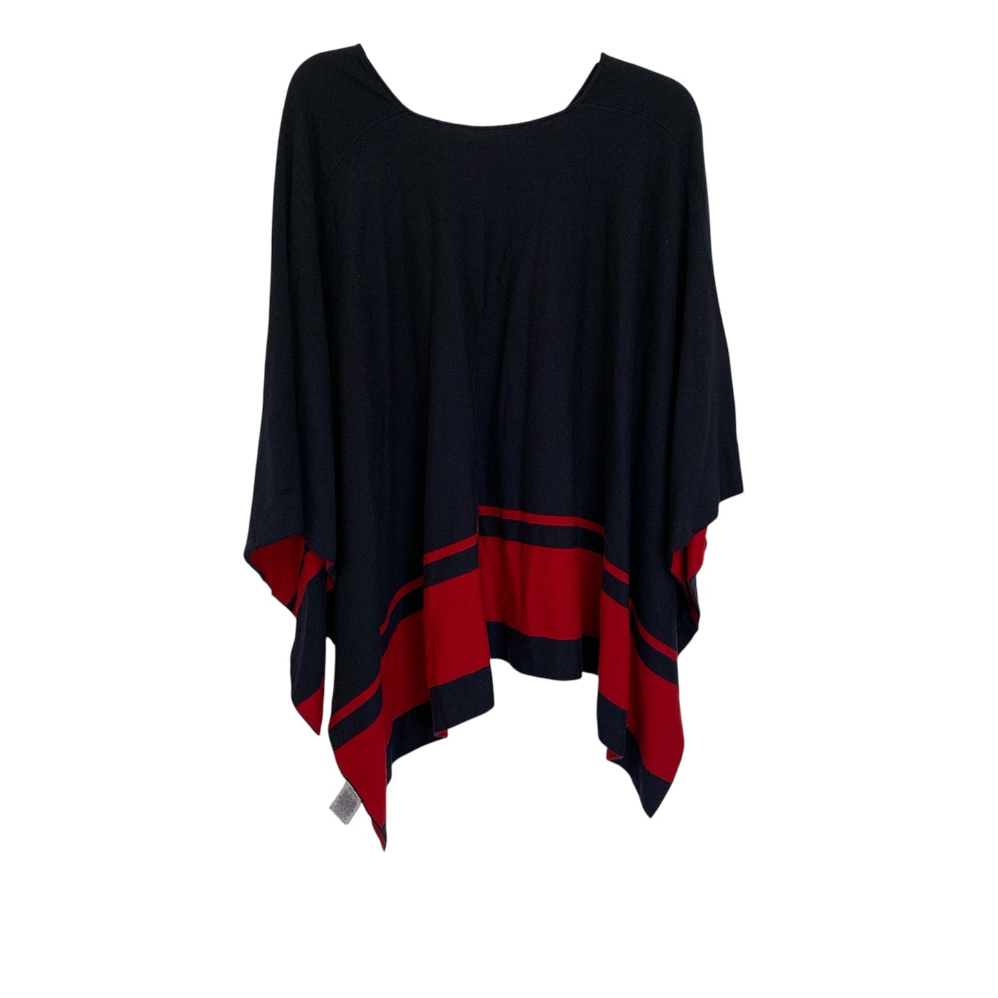 Lauren Ralph Lauren NWT women’s poncho navy blue and red size small/medium