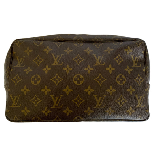 Louis Vuitton large cosmetic Pouch 28 monogram 864 NO authentic with COA