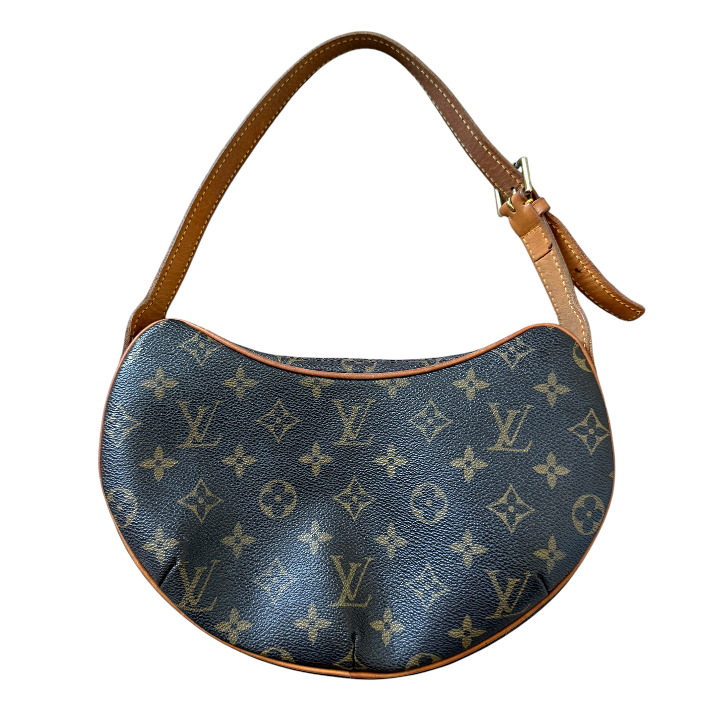Louis Vuitton monogram croissant shoulder bag authentic with COA 10x6x2