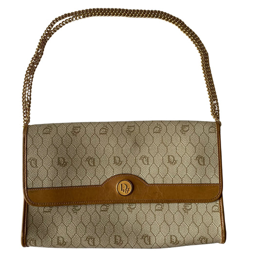 Dior vintage honeycomb shoulder bag Authentic with COA