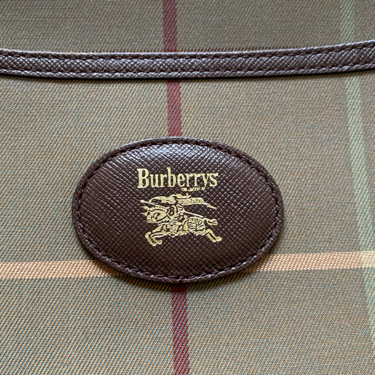 Burberry vintage check crossbody bag Authentic with COA