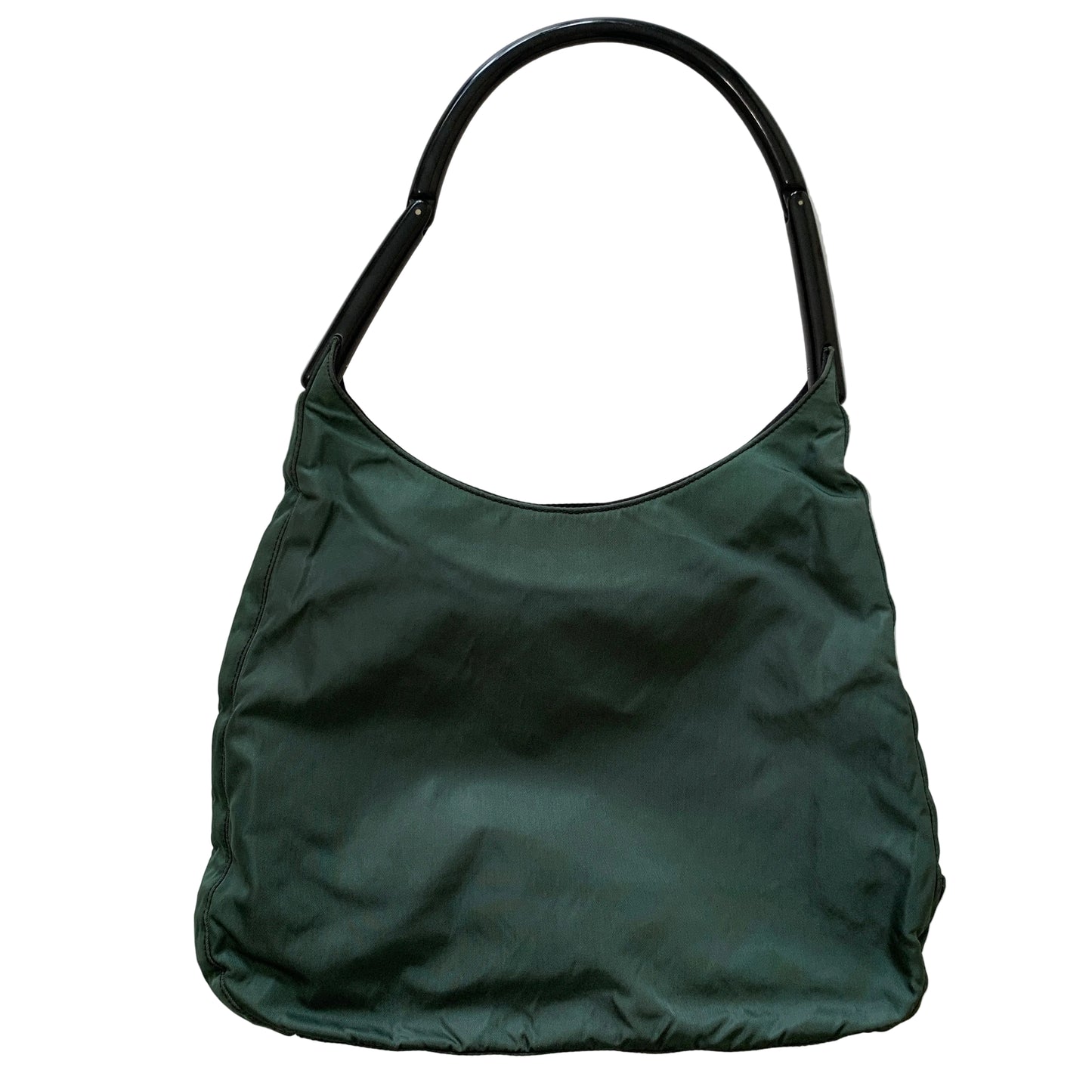 PRADA nylon triangle logo Shoulder bag authentic with COA