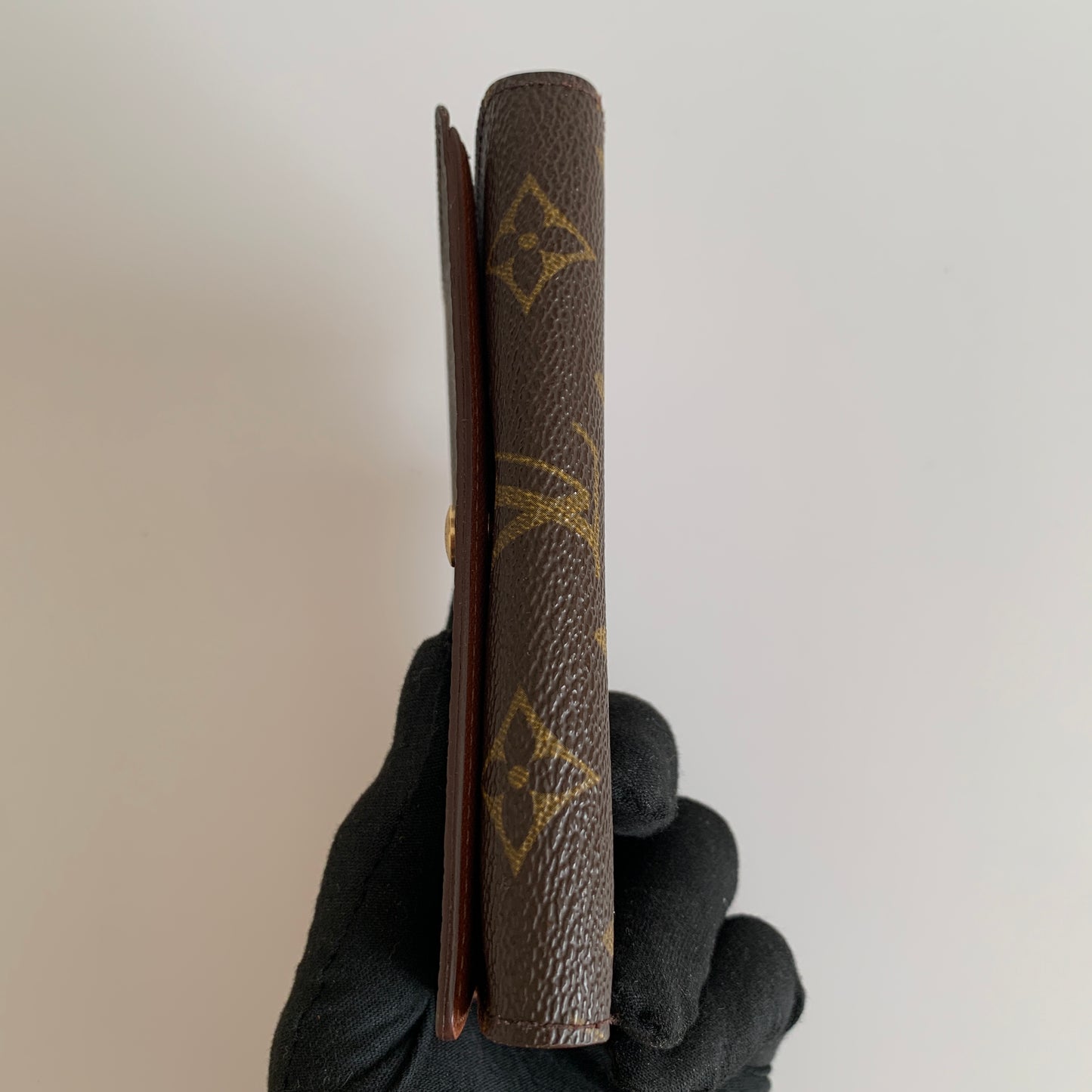 Louis Vuitton monogram compact Wallet ca1918 authentic with COA
