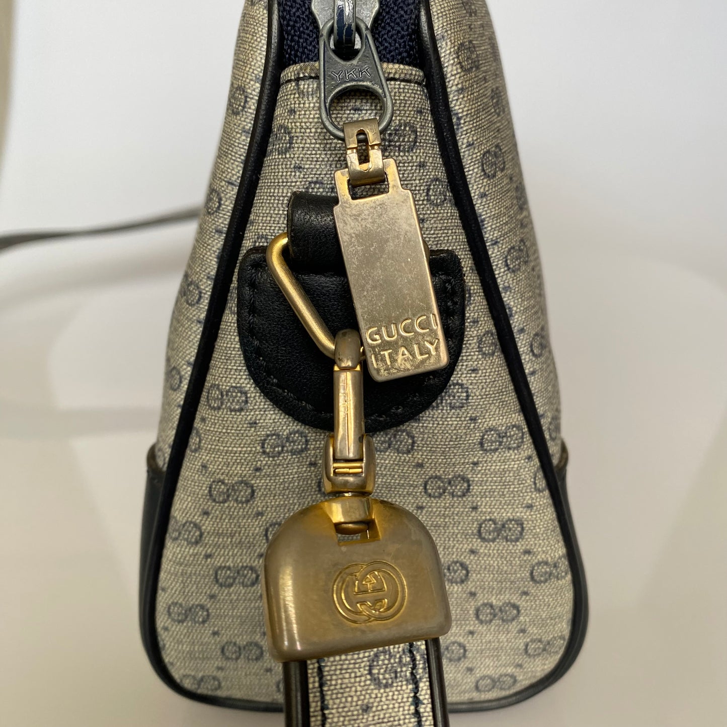 Gucci vintage micro GG shoulder bag Authentic with COA