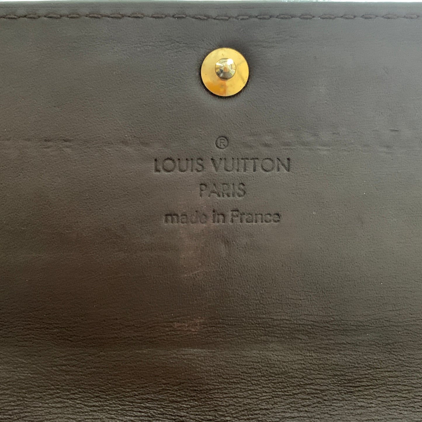 Louis Vuitton vernis long wallet TH0048 Authentic with COA