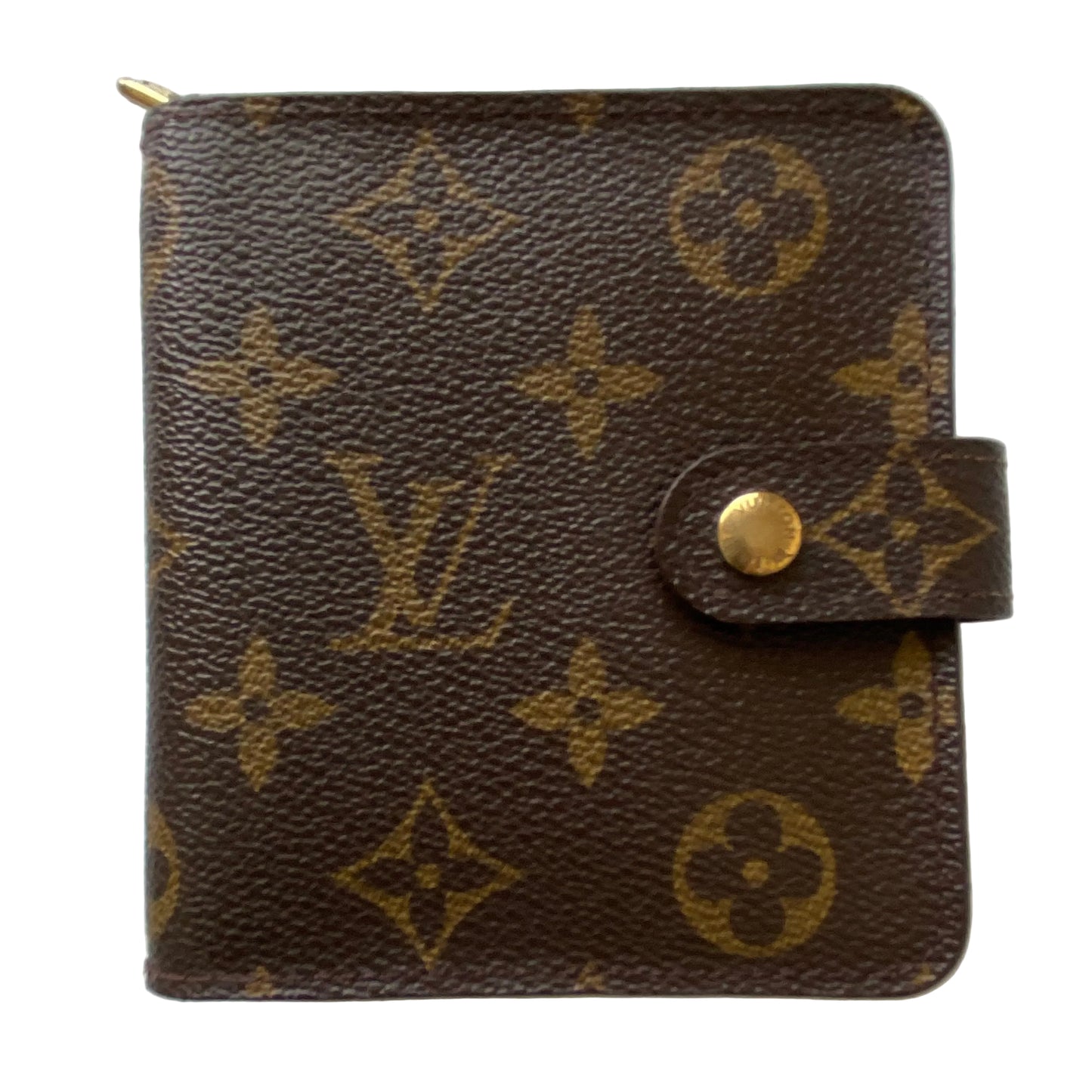 Louis Vuitton monogram compact unisex wallet CA1907 Authentic with COA