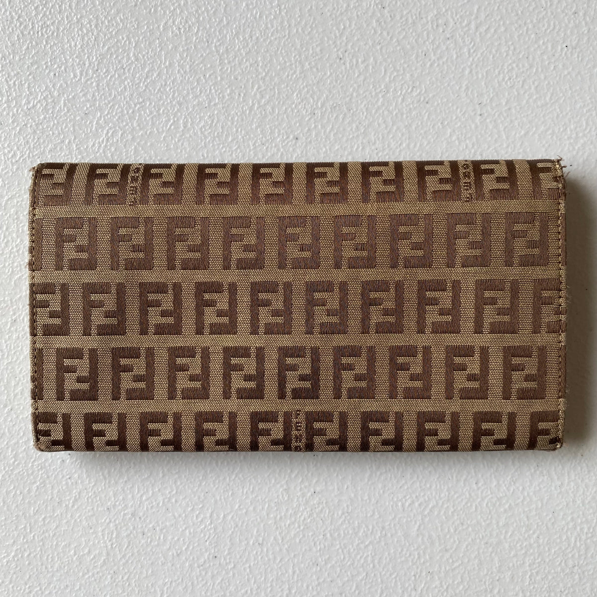 Fendi FF monogram long wallet Authentic with COA 7.4x4.2