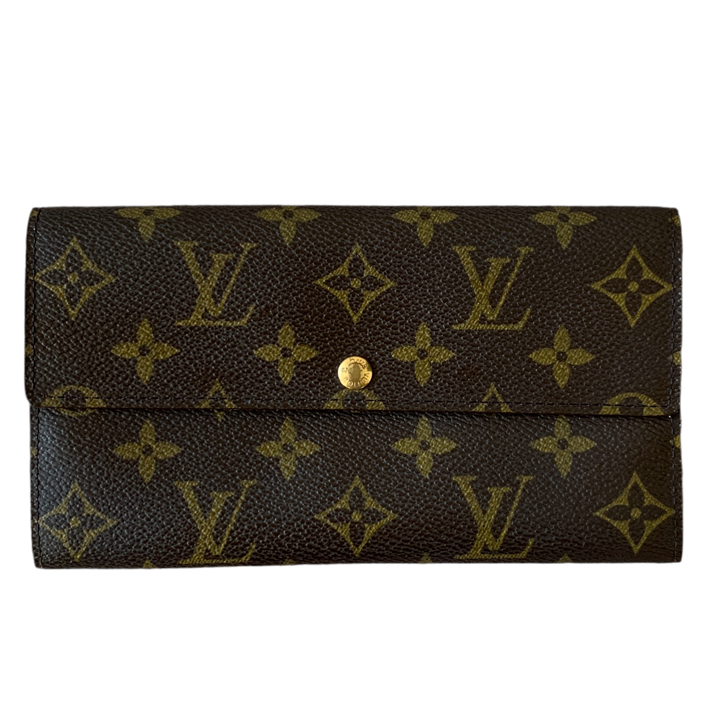 Authentic Louis Vuitton women’s monogram long wallet
