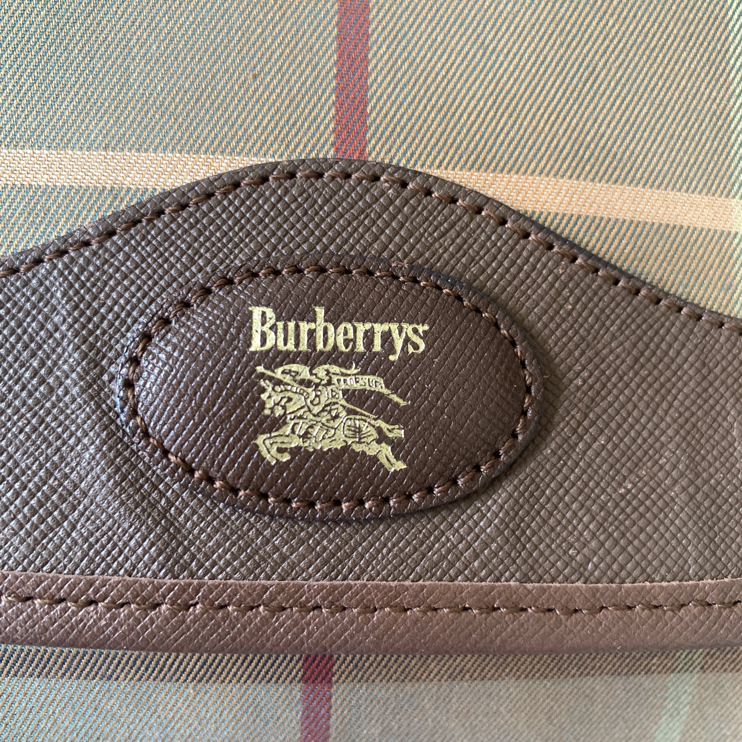 Burberry vintage nuova check crossbody bag Authentic with COA