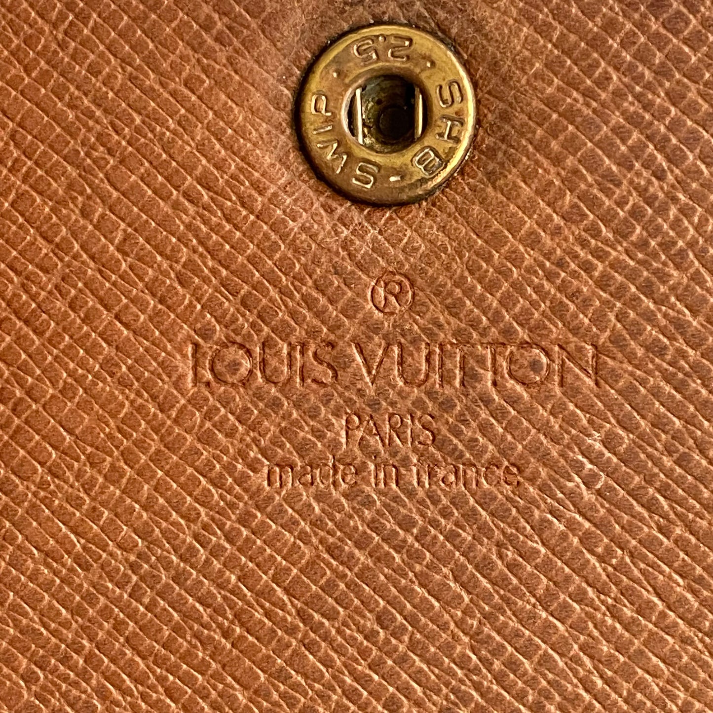 Louis Vuitton monogram sarah long wallet MI8909 authentic with coa