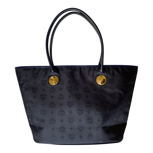MCM logo tote bag handbag Authentic with COA