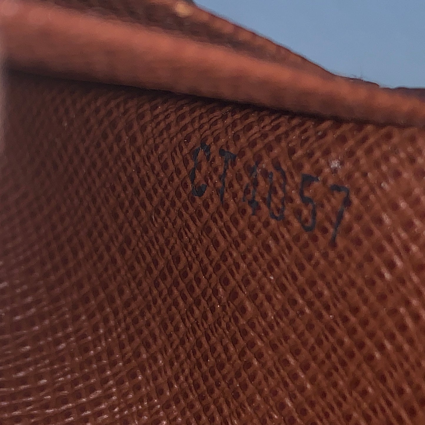 Louis Vuitton monogram Wallet CT4057 authentic with COA
