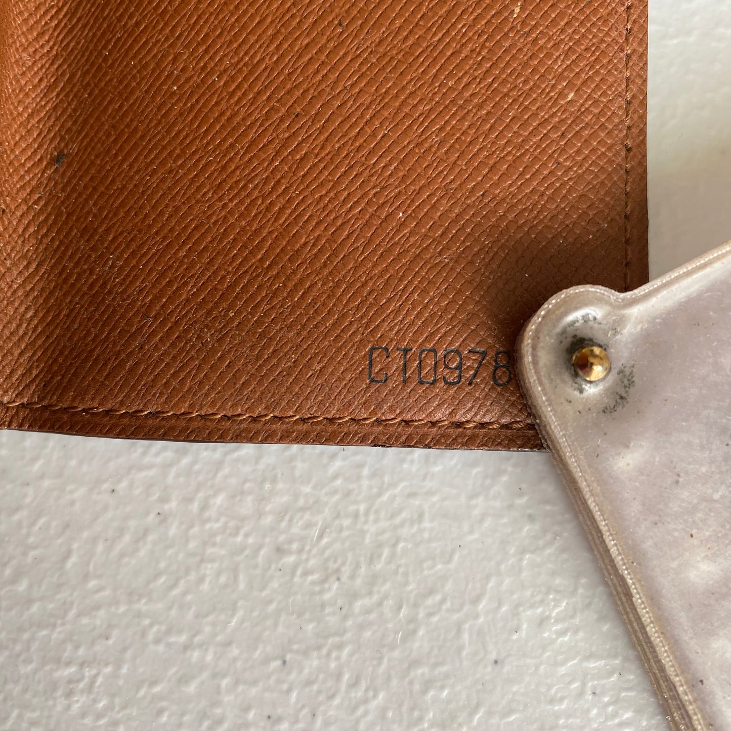 Louis Vuitton monogram card holder CT0978 Authentic with COA 4.1x2.7