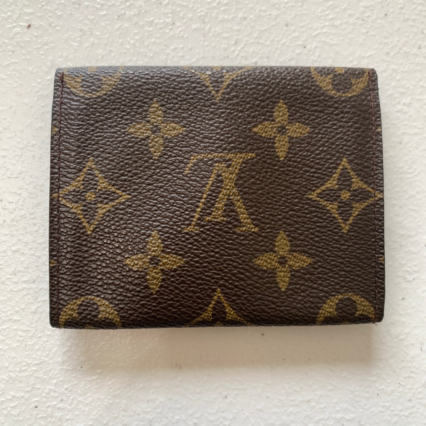Louis Vuitton monogram unisex card holder CA0052 Authentic with COA 4x3.2