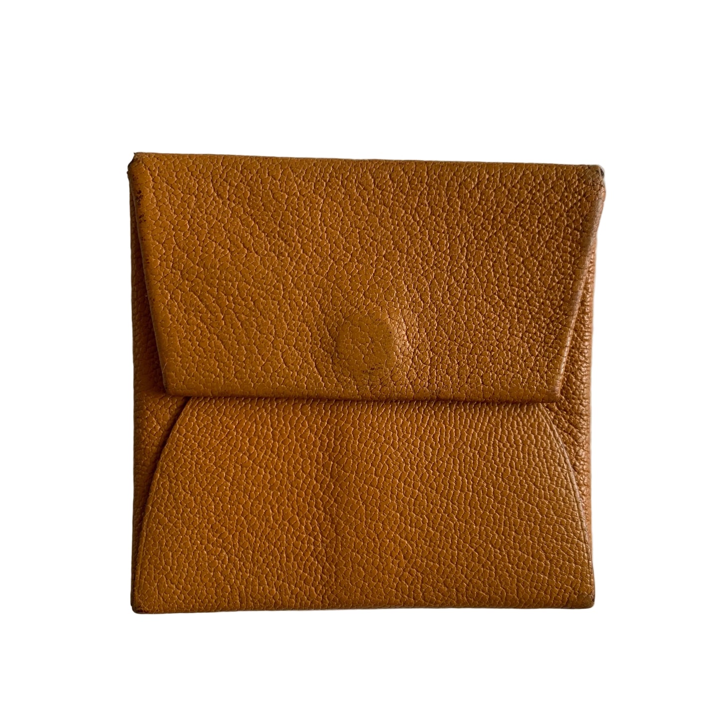 Hermes leather Coin pouch authentic with COA