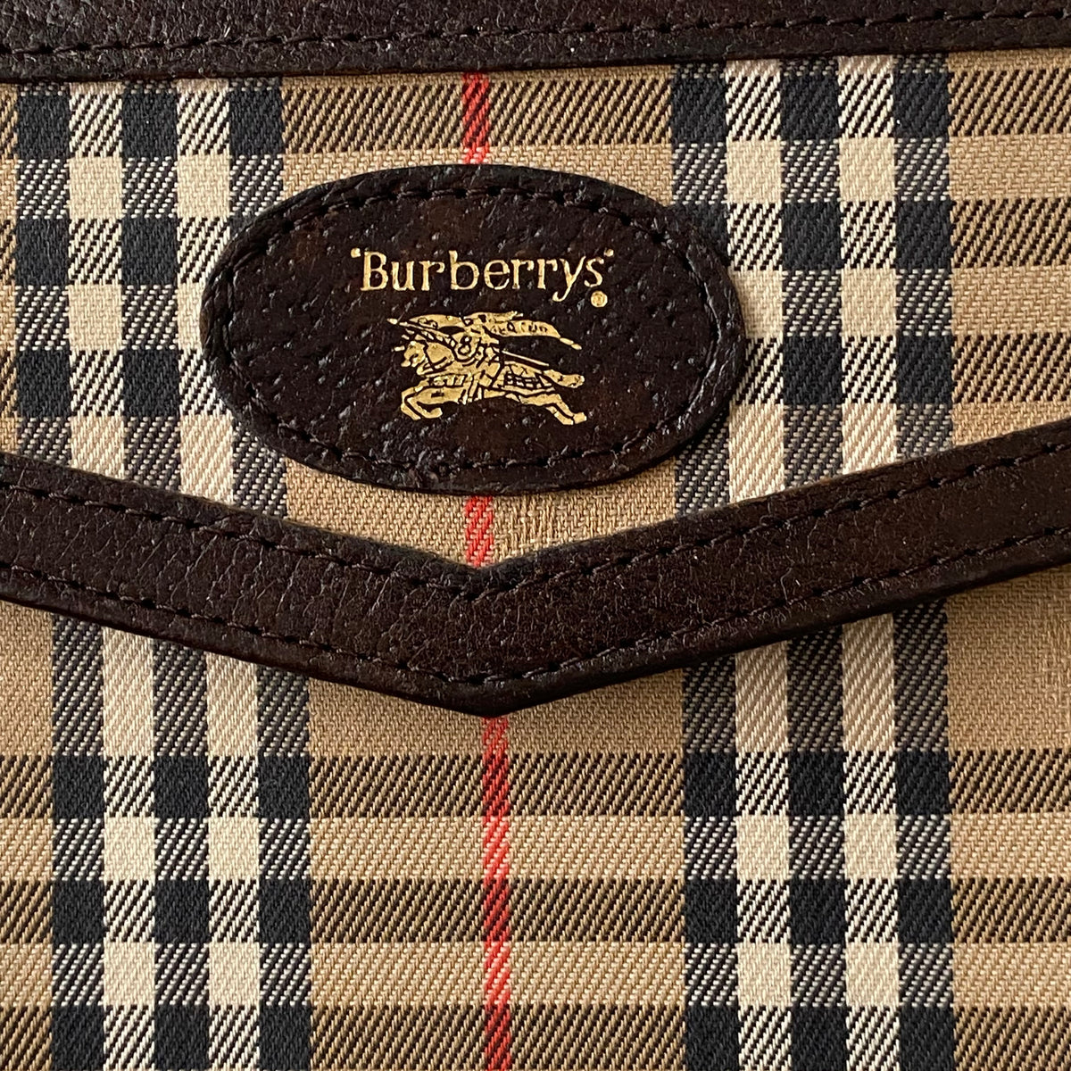 Burberry classic check clutch bag Authentic with COA 7.8x5.5x1.3