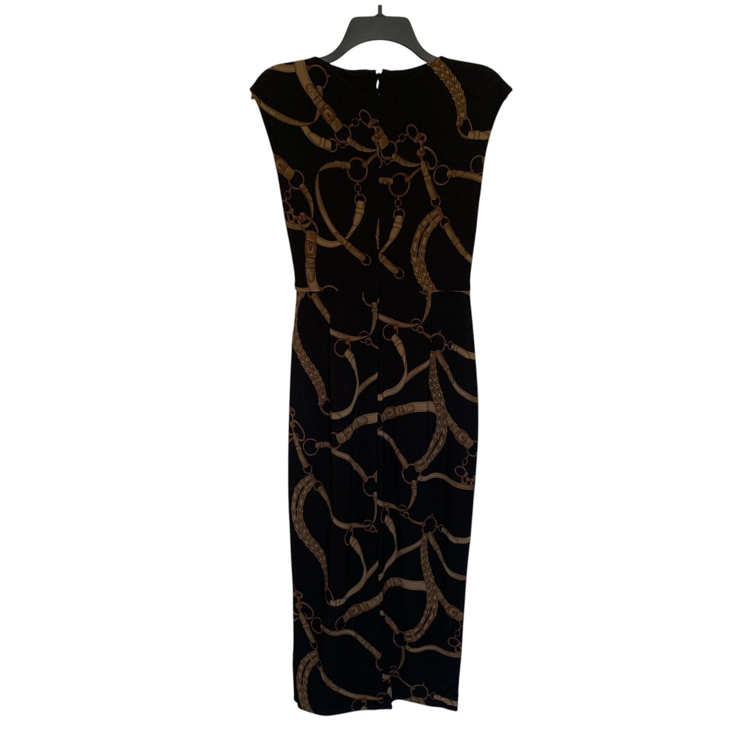 Lauren Ralph Lauren Women’s NWT sleeveless dress black & tan women’s size 6