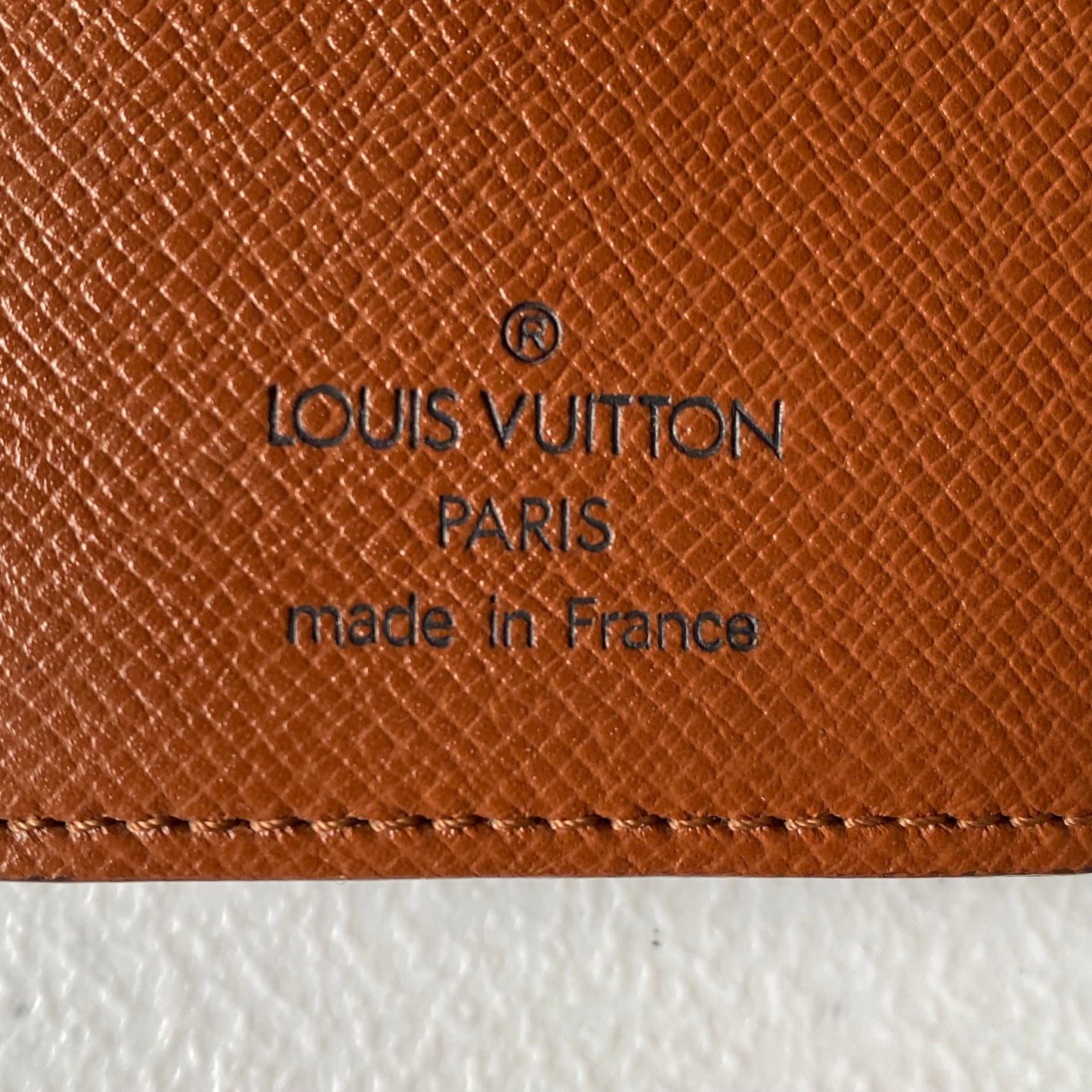 Louis Vuitton th0926 monogram card holder agenda cover Authentic with COA