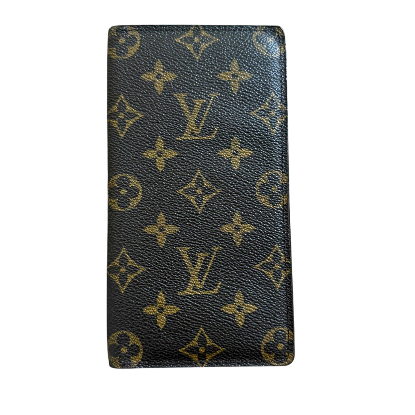 Louis Vuitton monogram long Brazza wallet unisex authentic with COA CT0968