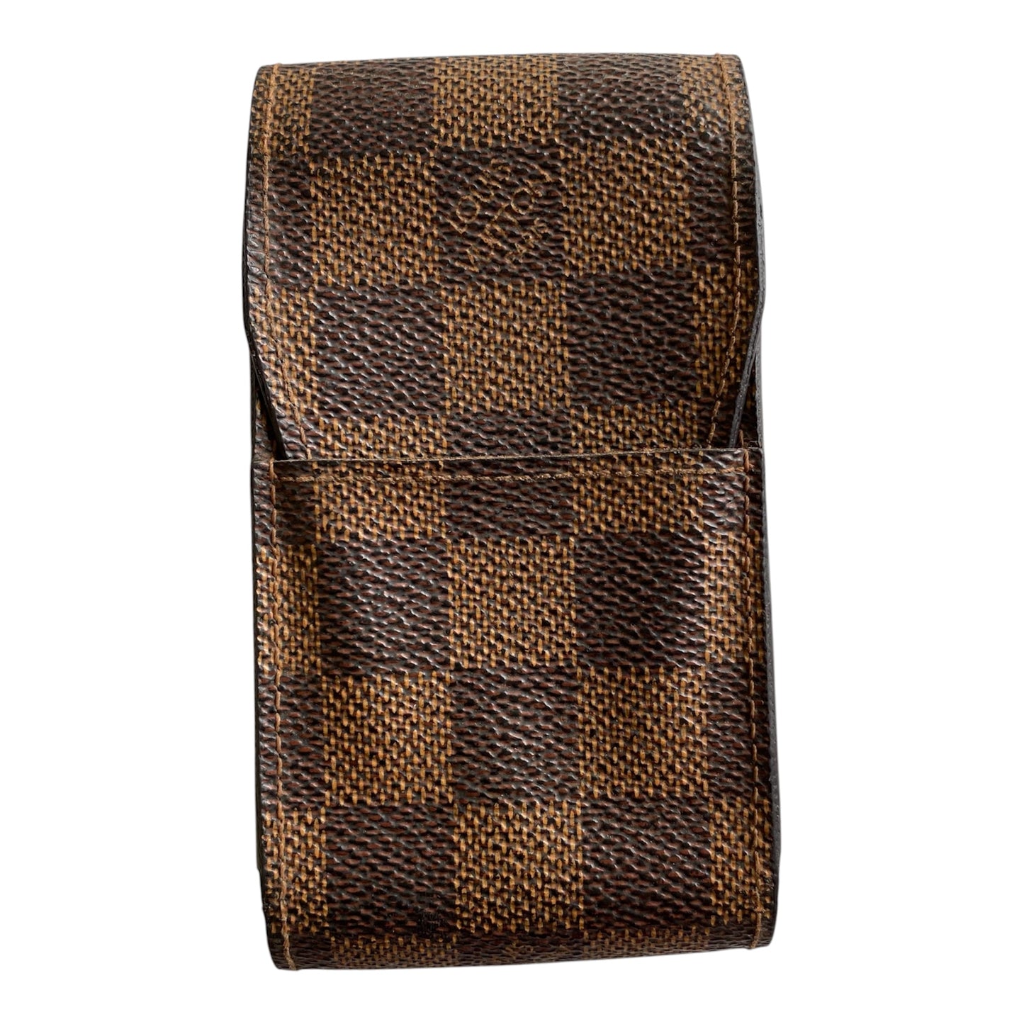 Louis Vuitton damier cigarette holder CT0095 Authentic with COA 4.8x2.5