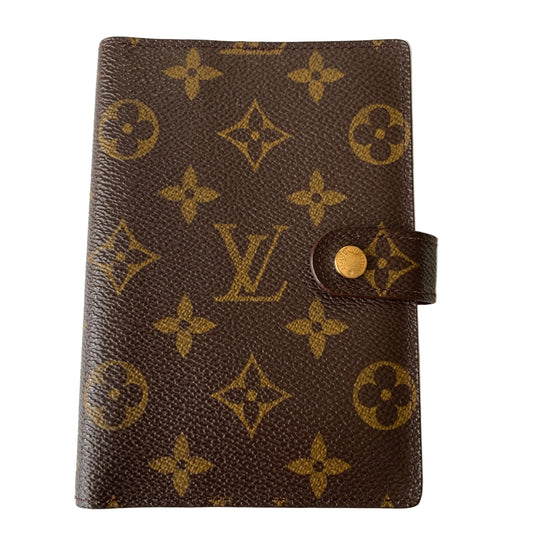 Louis Vuitton monogram agenda organizer planner PM with pen sp1929 authentic wi