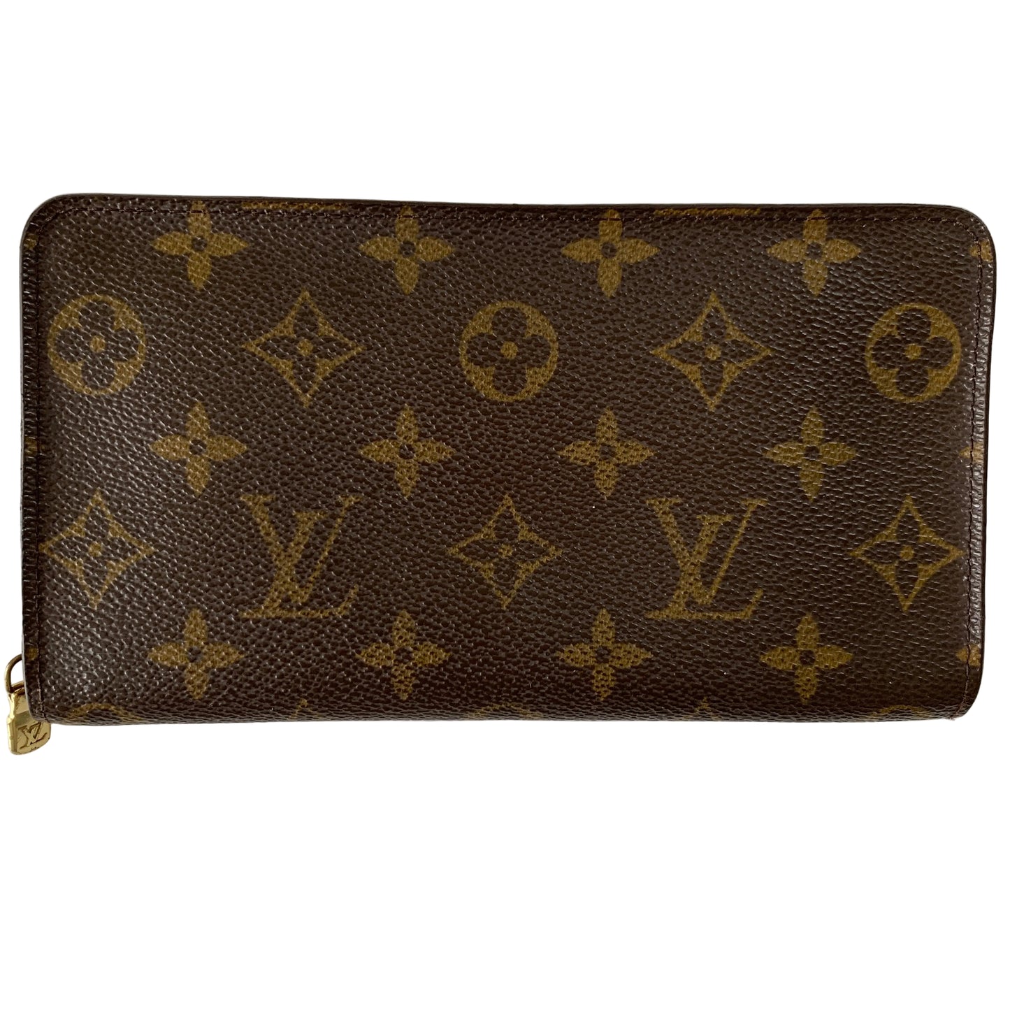 Louis Vuitton zippy leather wallet ca0998 authentic with COA