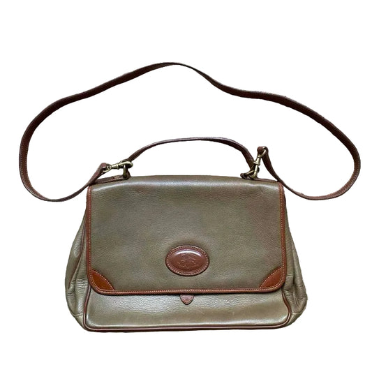 Burberry vintage leather crossbody bag authentic with COA 13.5x9x3.8