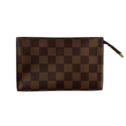 Louis Vuitton damier brown marais Pouch SP0077 authentic with COA