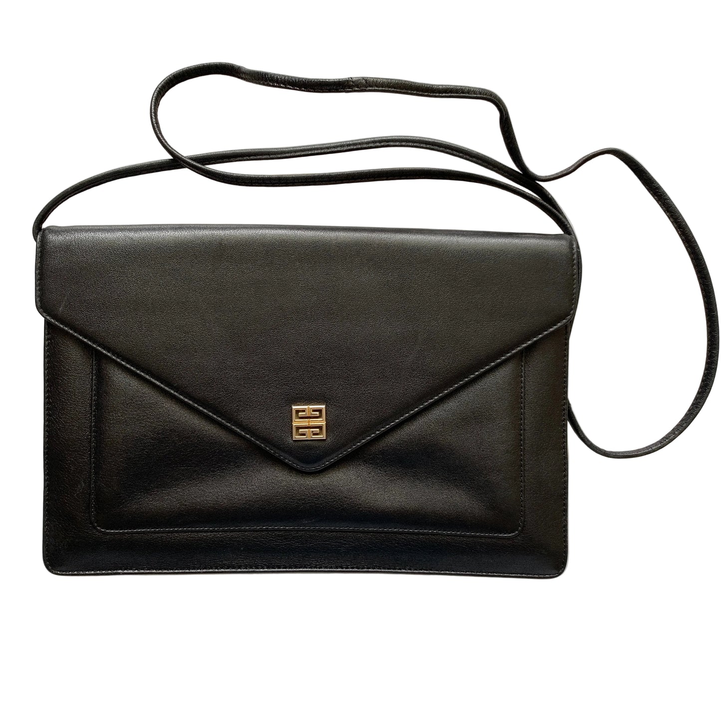 Givenchy 4G logo black leather crossbody bag Authentic with COA