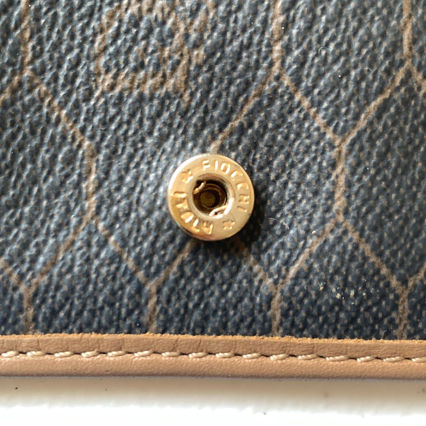 Dior vintage honeycomb long wallet Authentic with COA