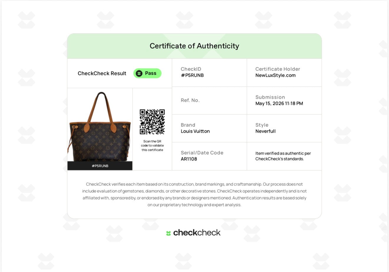 Louis Vuitton monogram neverfull PM tote bag authentic with COA