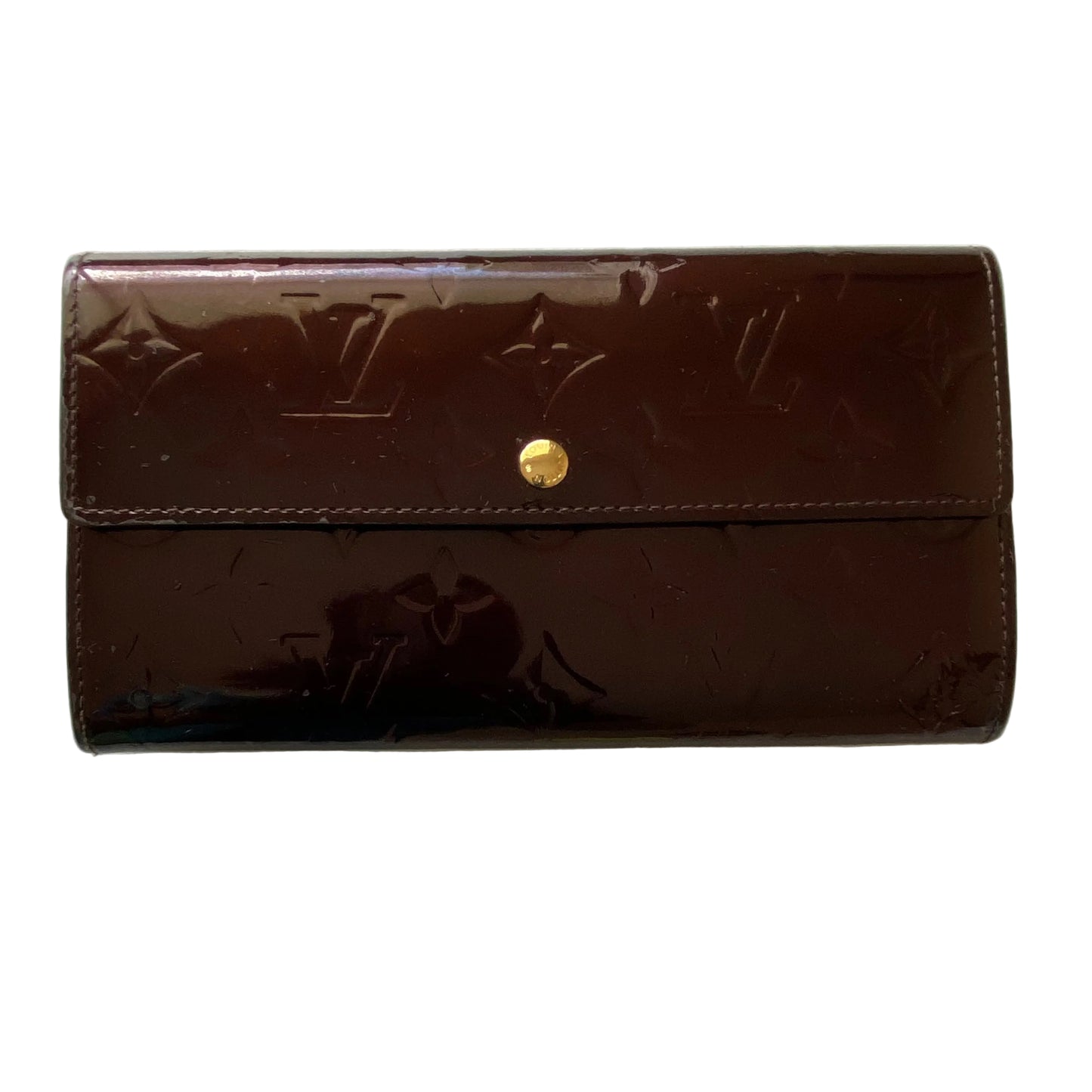 Louis Vuitton vernis long wallet TH2007 Authentic with coa 7.5x4.1