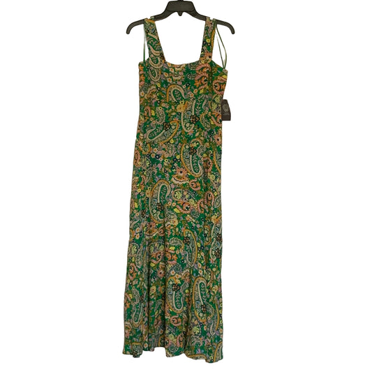 Vince Camuto Womens Dress NWT Green multi color dress size small