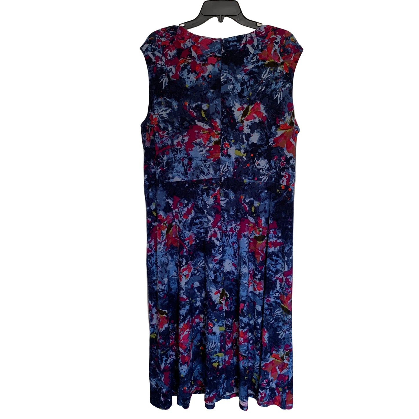 Lauren Ralph Lauren Women’s NWT Plus size blue Floral sleeveless dress 18w 16w