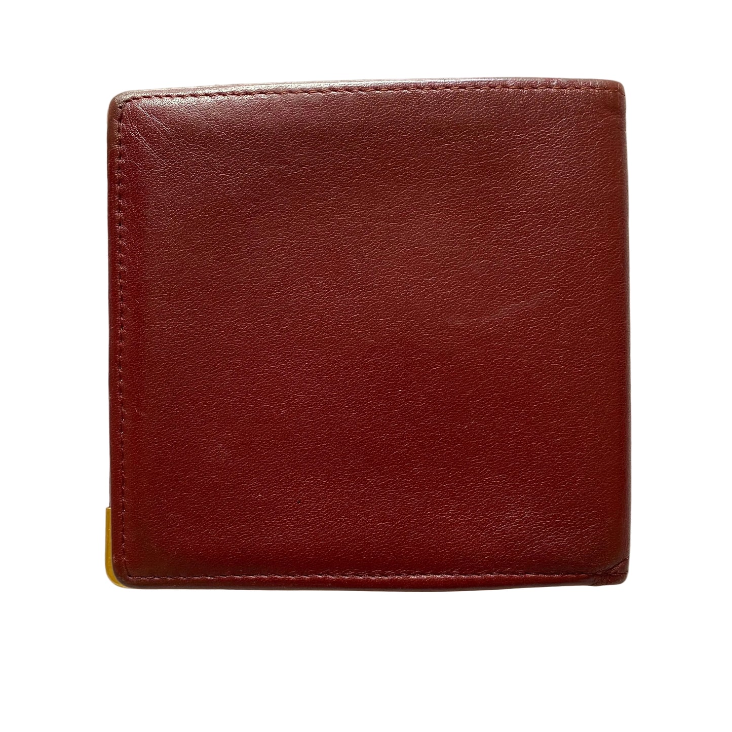 Cartier vintage men’s bifold leather wallet Authentic with COA