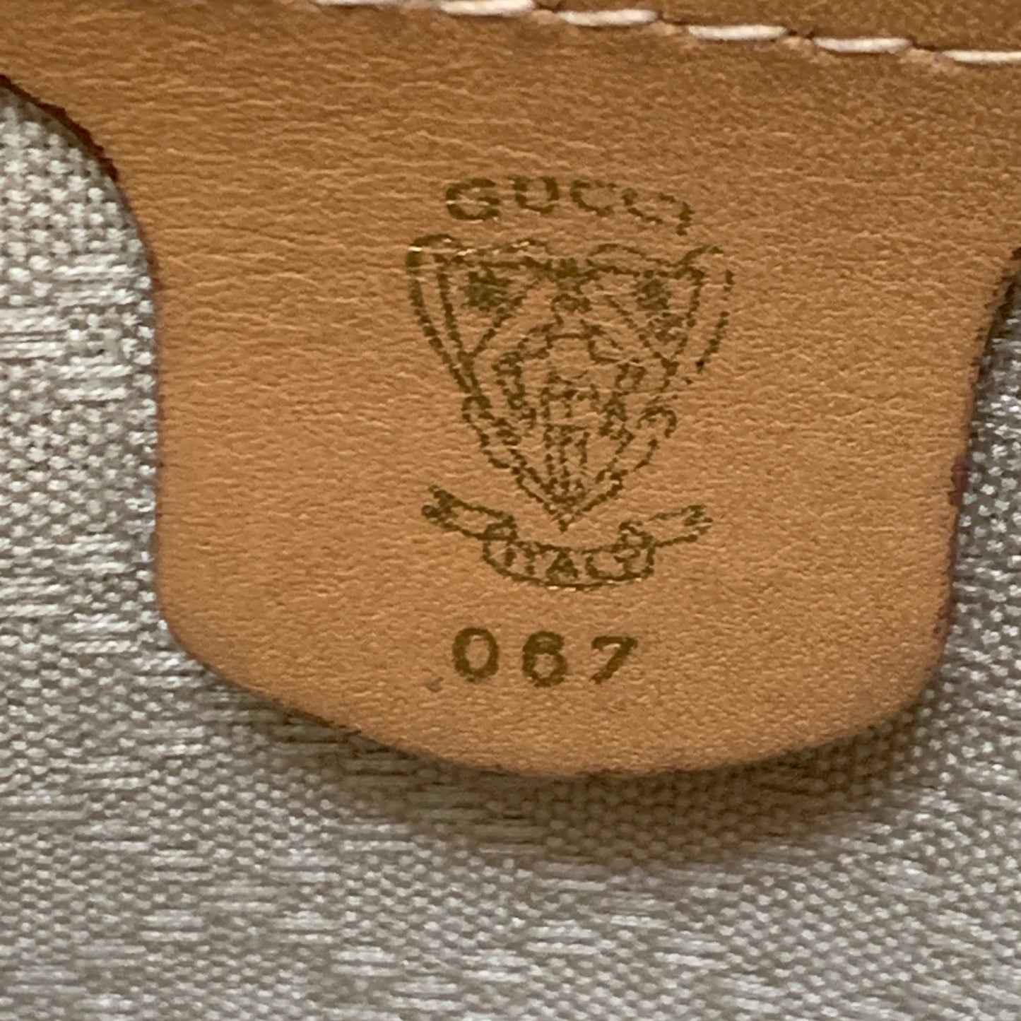 Gucci vintage micro GG shoulder bag authentic with COA