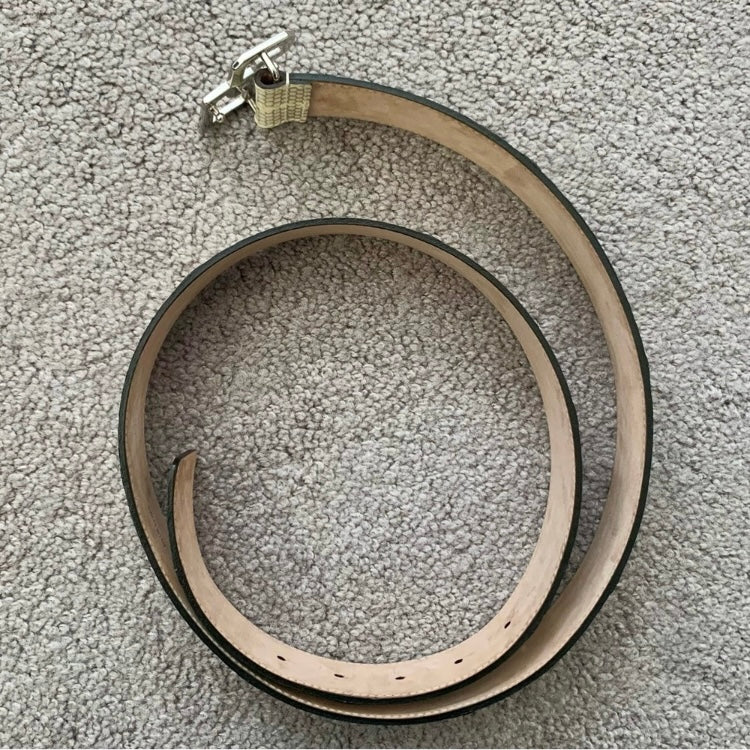 Authentic new unisex Dolce & Gabbana snake skin belt size 40” with dust bag and box