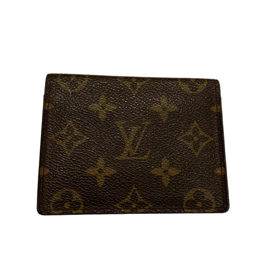 Louis Vuitton monogram card holder CT1012 authentic with COA
