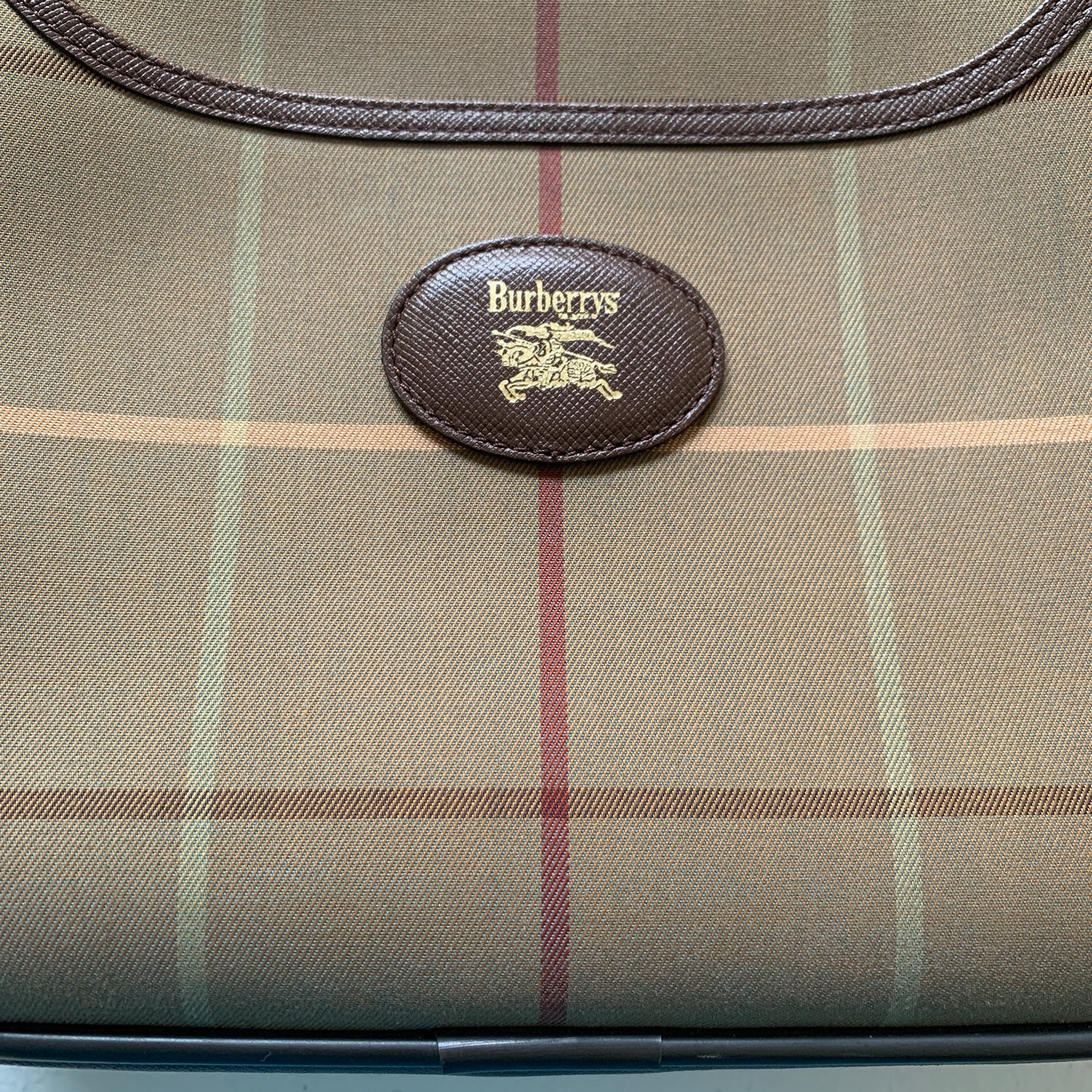 Burberry vintage check crossbody bag Authentic with COA