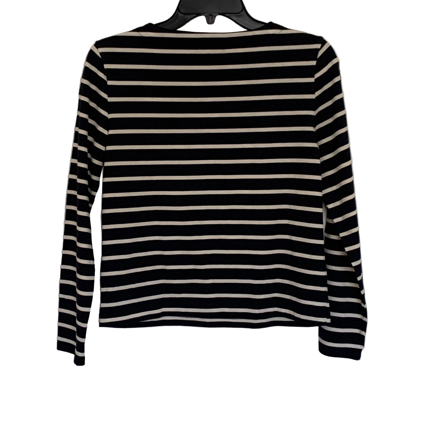 Lauren Ralph Lauren Women’s NWT Navy blue Cream striped 3/4 sleeve shirt XS & S