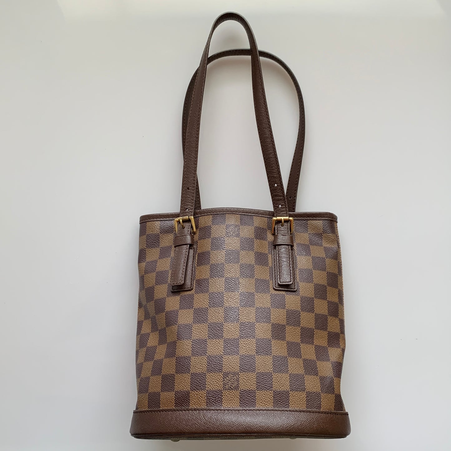 Louis Vuitton damier bucket bag PM SP1001 authentic with COA