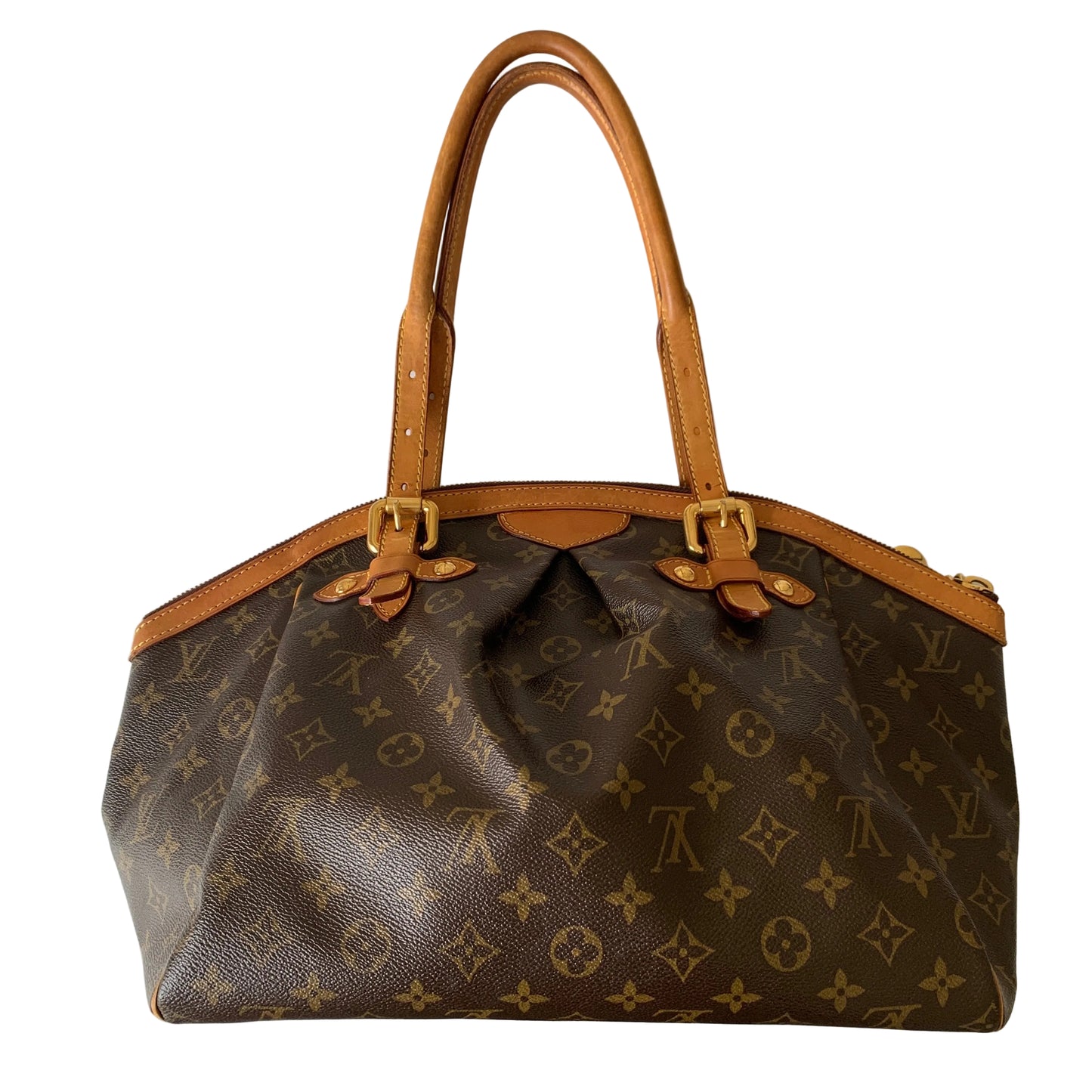 Louis Vuitton monogram tivoli tote shoulder bag authentic with COA