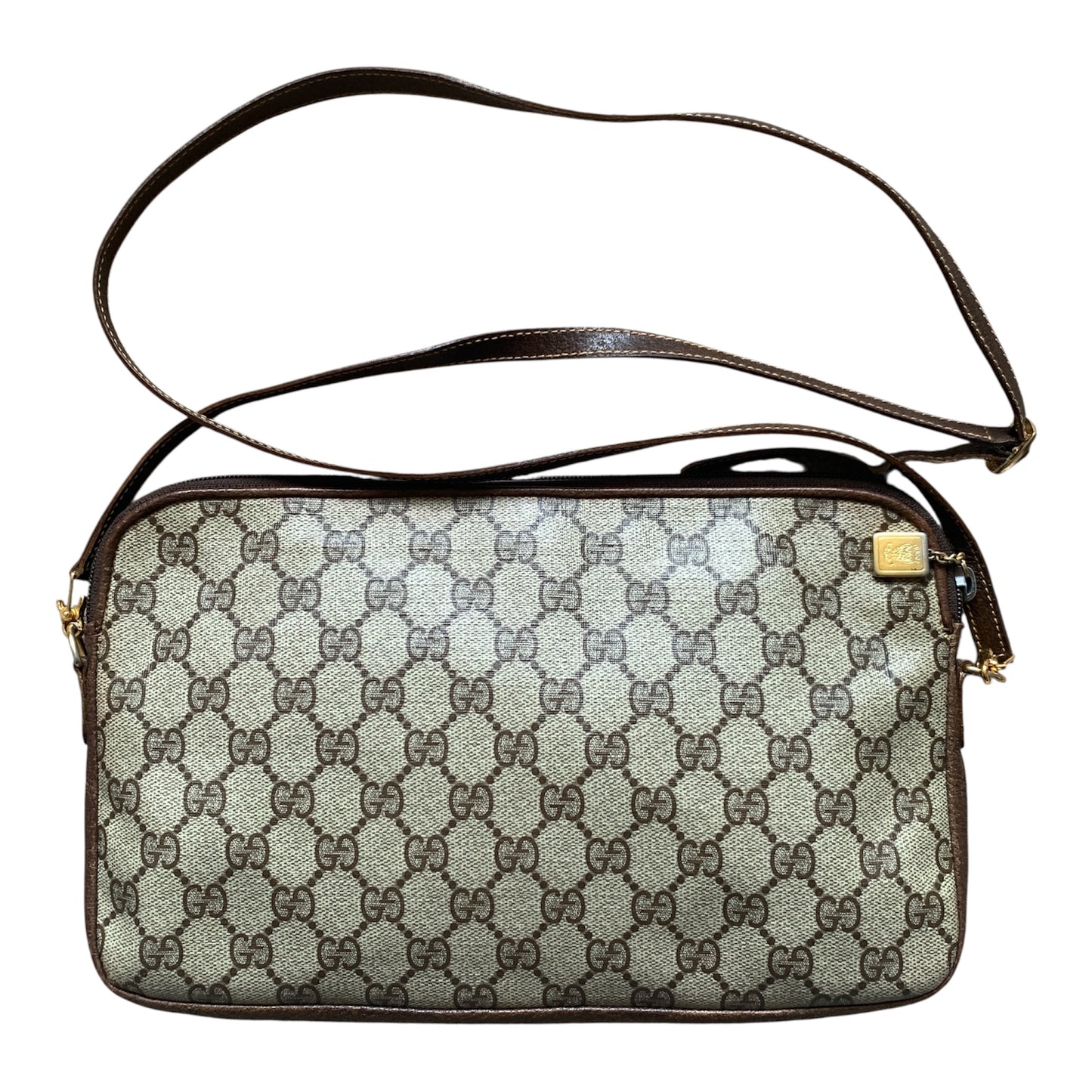 Gucci vintage GG supreme crossbody bag Authentic with COA