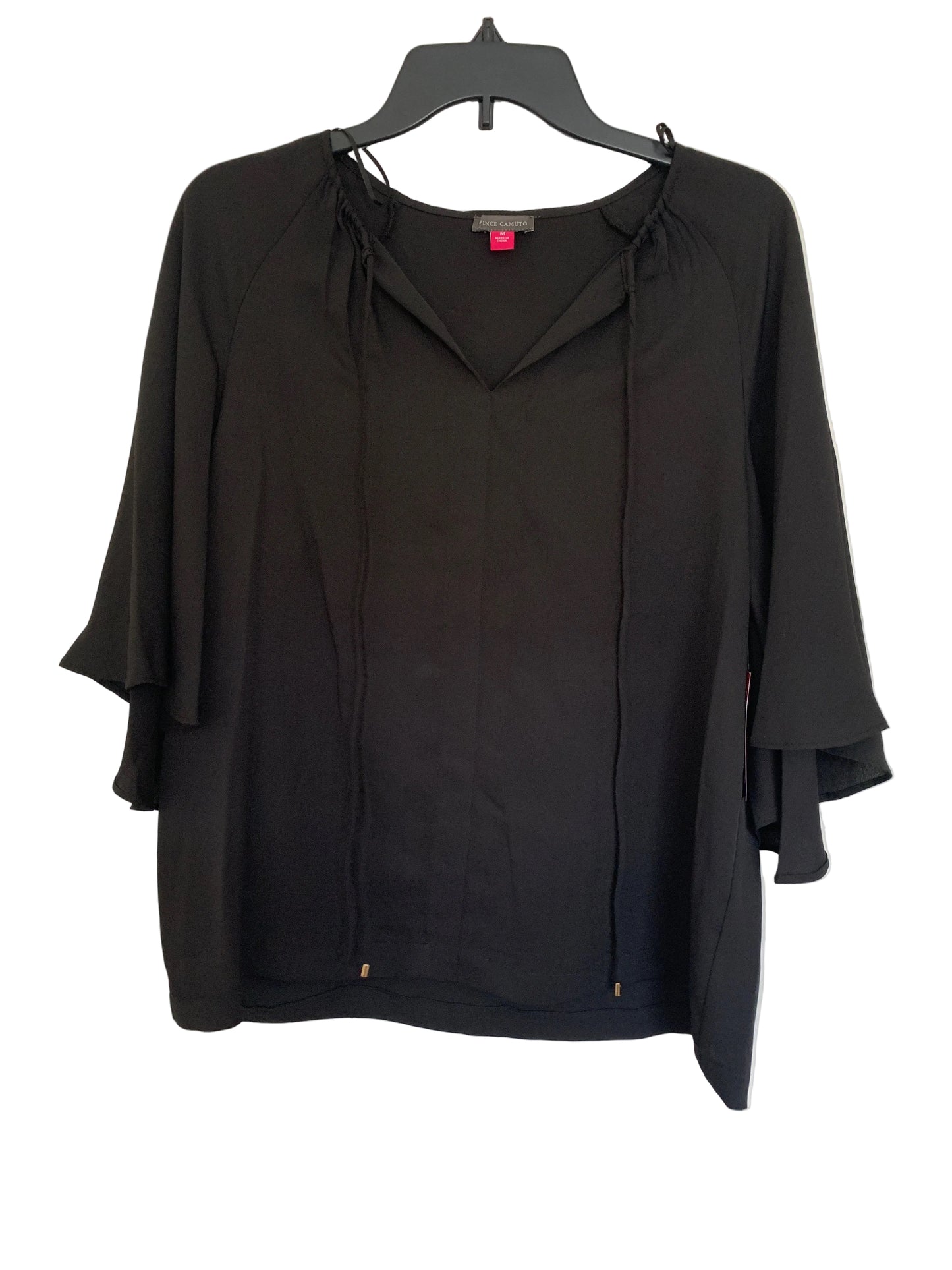 Vince Camuto Womens NWT black blouse size medium