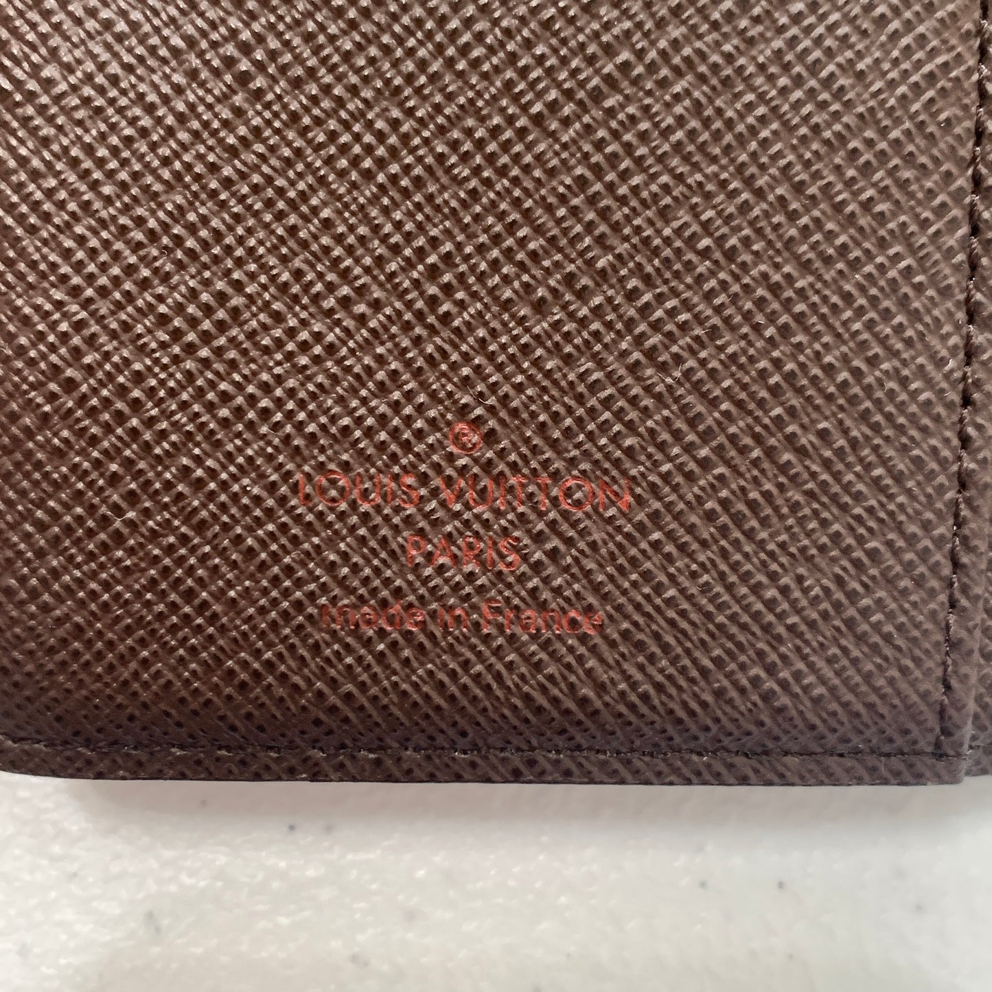 Louis Vuitton damier ebene agenda PM RA0158 Authentic with COA