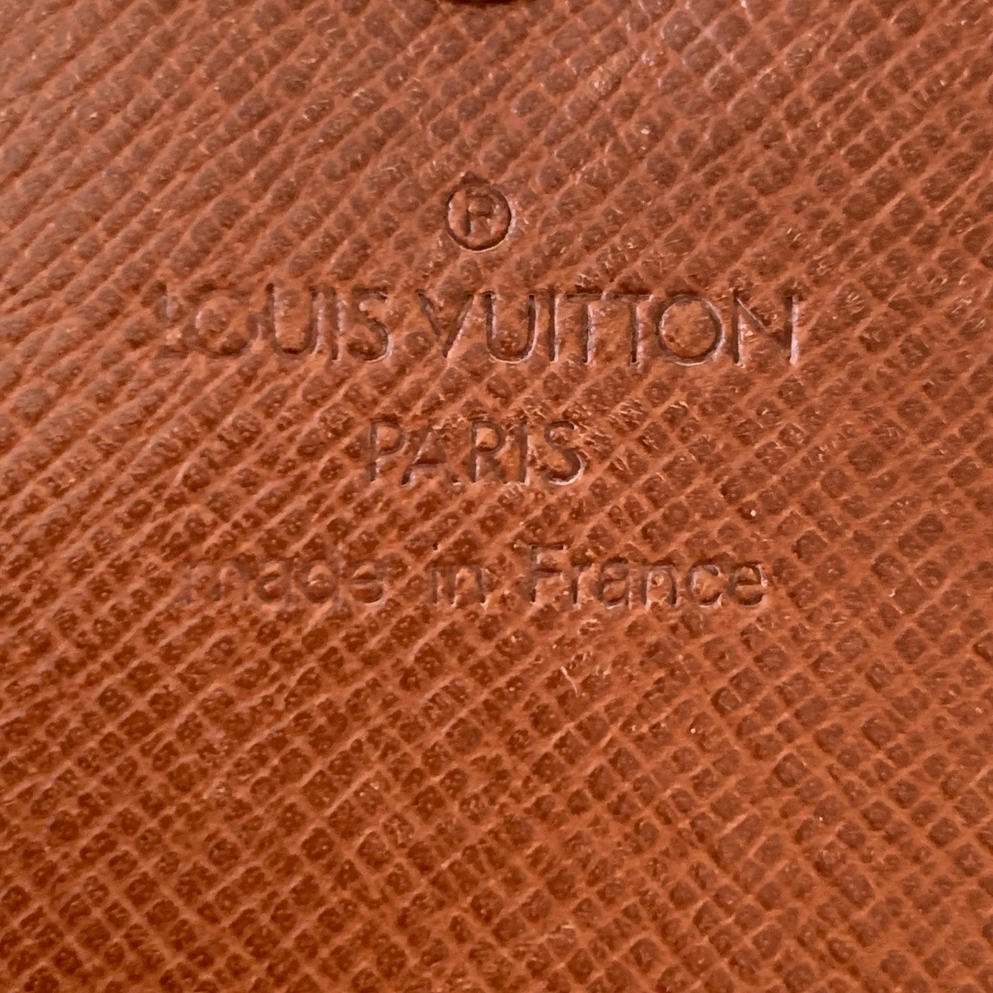 Louis Vuitton brown monogram Wallet RA0951 authentic with COA