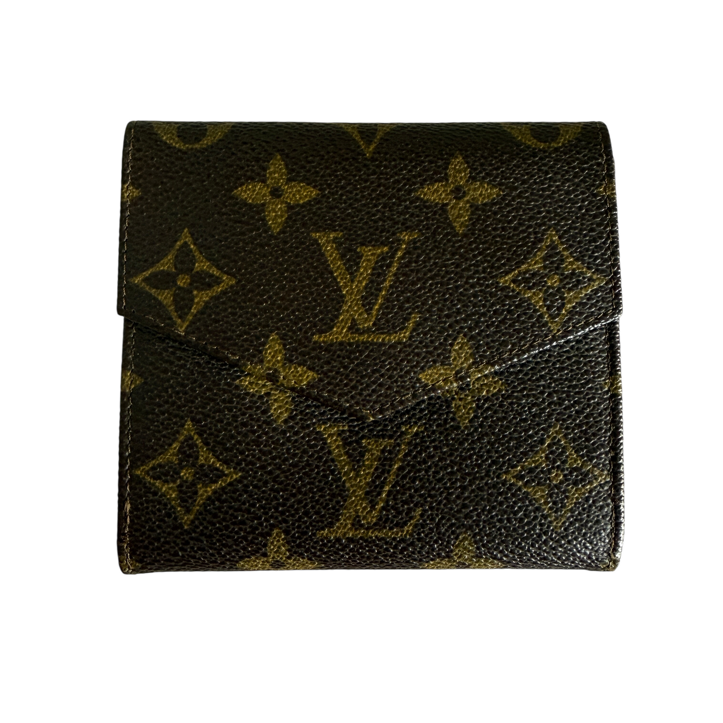 Louis Vuitton monogram tri-fold compact wallet unisex authentic with COA 883 AN