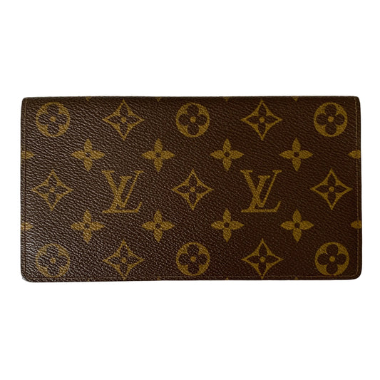Louis Vuitton monogram card passport holder 874 ET authentic with COA