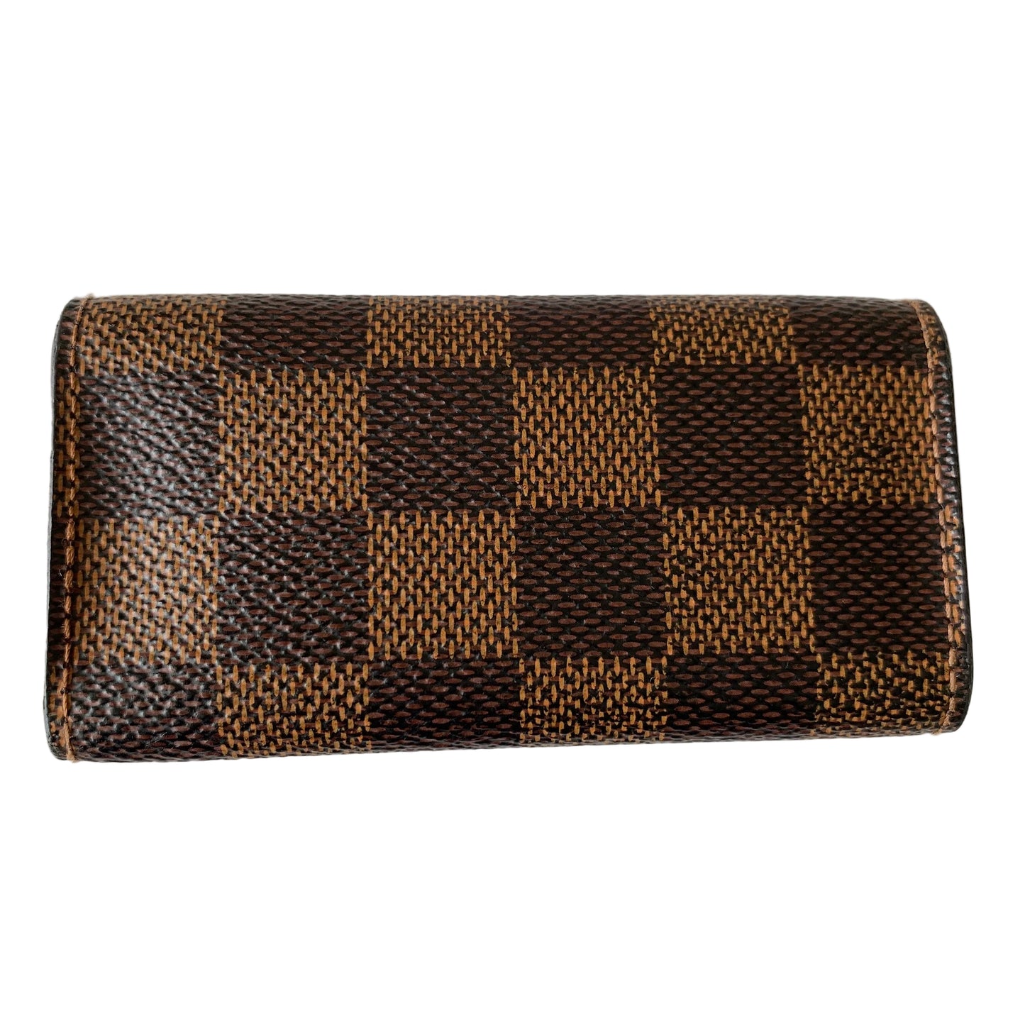 Louis Vuitton damier ebene CT1153 key holder Authentic with COA